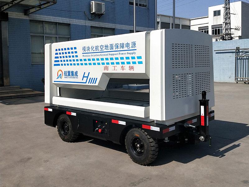 2 ton power vehicle electric flat trailer